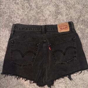 Levi's Women's Dark Denim Jean Shorts